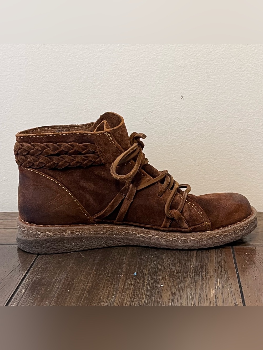 Born Temple II Glazed Ginger Ankle Boots Womens 6.5 - Picture 4 of 10